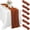 Rusty-Red, variant on 6 Pack Dusty Blue Gauze Cheesecloth Table Runners 35 x 120 Inch (10FT) – Boho Rustic Gauze Table Decor, Semi-Sheer Fabric Runner for Wedding, Baby Shower, Birthday Party & Event Decorations