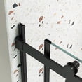 thumbnail image 6 of JimsMaison56"-60" W x 58" H Frameless Bathtub Shower Door with 5/16" (8mm) Clear SGCC Tempered Glass, Chrome Finish, 6 of 13