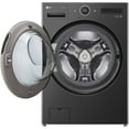 thumbnail image 4 of LG WM6700HBA 5.0 Cu. Ft. Black Steel Front Load HE Stackable Smart Washer, 4 of 4