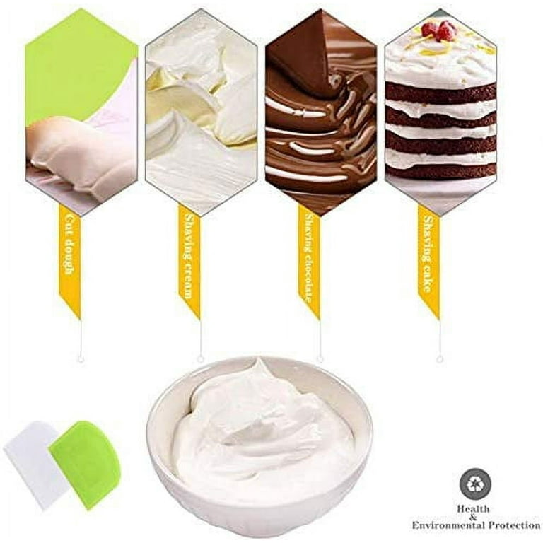 Soft Long Handle Silicone Cake Spatula Pastry Blenders Chocolate Cream  Scraper Non-stick Cookie Cutter Kitchen