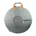 thumbnail image 1 of Bolsa de tambor de mano Estuche de tambor de mano,Accesorios,Doble hombro Absorción de impacto Estuche de instrumentos impermeable Cubierta de estuche gris, 1 of 10
