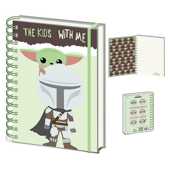 Star Wars: The Mandalorian A5 Wirebound Notebook