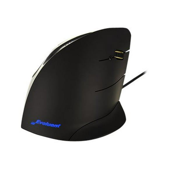 Evoluent VerticalMouse C Right - Vertical mouse - ergonomic - right-handed - 5 buttons - wired