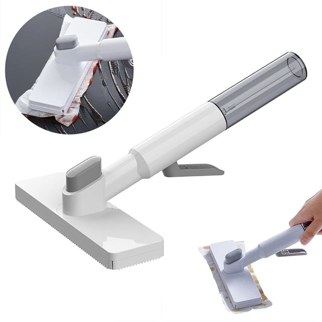 Portable Mop 2026 Small Mop With Water Spray And Dry Use Mops Powerful Absorbent Sponge Mops For Car Kitchen Bedroom Bathroom Floors, Mini Spray Mop for Floor, Portable Car Cleaning Mop