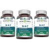 Amazing Formulas NAC (N-Acetyl Cysteine) 1200mg Per Serving 250 Capsules Supplement | Non-GMO | Gluten Free | Made in USA | Pack of 3