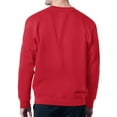 thumbnail image 2 of Men's Starter Red New England Patriots Team Grit Graphic Fleece Pullover Sweatshirt, 2 of 3