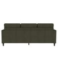 DHP Cooper Reversible Sectional Sofa, Gray Linen