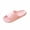 Pink, variant on Bkhluea Women Ribbed Footbed EVA Slides Slip On Comfortable Footwear For Indoor Outdoor Shower Beach Casual Activities