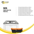 thumbnail image 3 of 507A 507X Toner Cartridge Compatible for HP 507A 507X CE400A CE401A CE402A CE403a CE400X Enterprise M551 M551n M551dn M551xh M570dn M570dw M575f 575c Printer Ink (Magenta, 1-Pack), 3 of 8