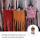 thumbnail image 3 of Moyic Accesorios colgantes de fantasmas de Halloween, accesorios festivos para interiores y exteriores, decoración de casa embrujada, suministros para Kits de decoración para fiestas Naranja Moyic HA068183-02, 3 of 6
