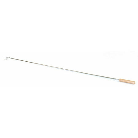 KC Store Fixtures Hanger retriever, 53" long - chrome with wood handle