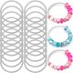 thumbnail image 1 of Pulsera con dijes ZYEHXED Snake, 20 unidades, plateada para mujer, 1 of 6