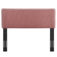 thumbnail image 3 of Modway Leila Performance Velvet Full/Queen Headboard in Dusty Rose, 3 of 10