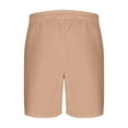 thumbnail image 3 of Men's Shorts, Corduroy Shorts, Mokaloha Mens Short, Casual Lace-Up Loose Short, 3 of 4