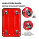 thumbnail image 2 of Carrito Plegable De Carga Bloosom Plataforma Diablito Patin De Acero Rojo, 2 of 4