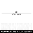 thumbnail image 5 of John Deere M112269 Double V Mower Deck Belt 54" Mower Decks 355D 425 445, 5 of 8