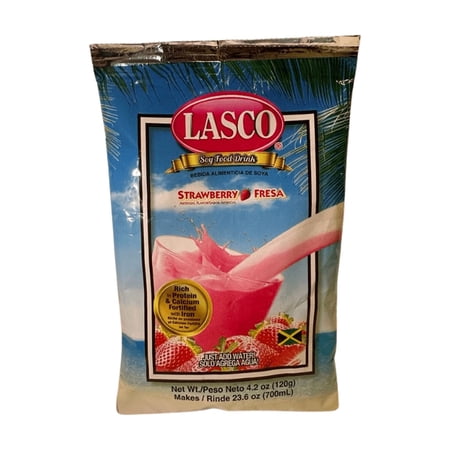 Lasco Soy Food Drink Strawberry 120gx24