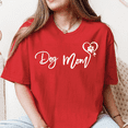 thumbnail image 2 of Dog Mom Shirt – Cute Paw Heart Graphic T-Shirt for Dog Lovers, 2 of 5