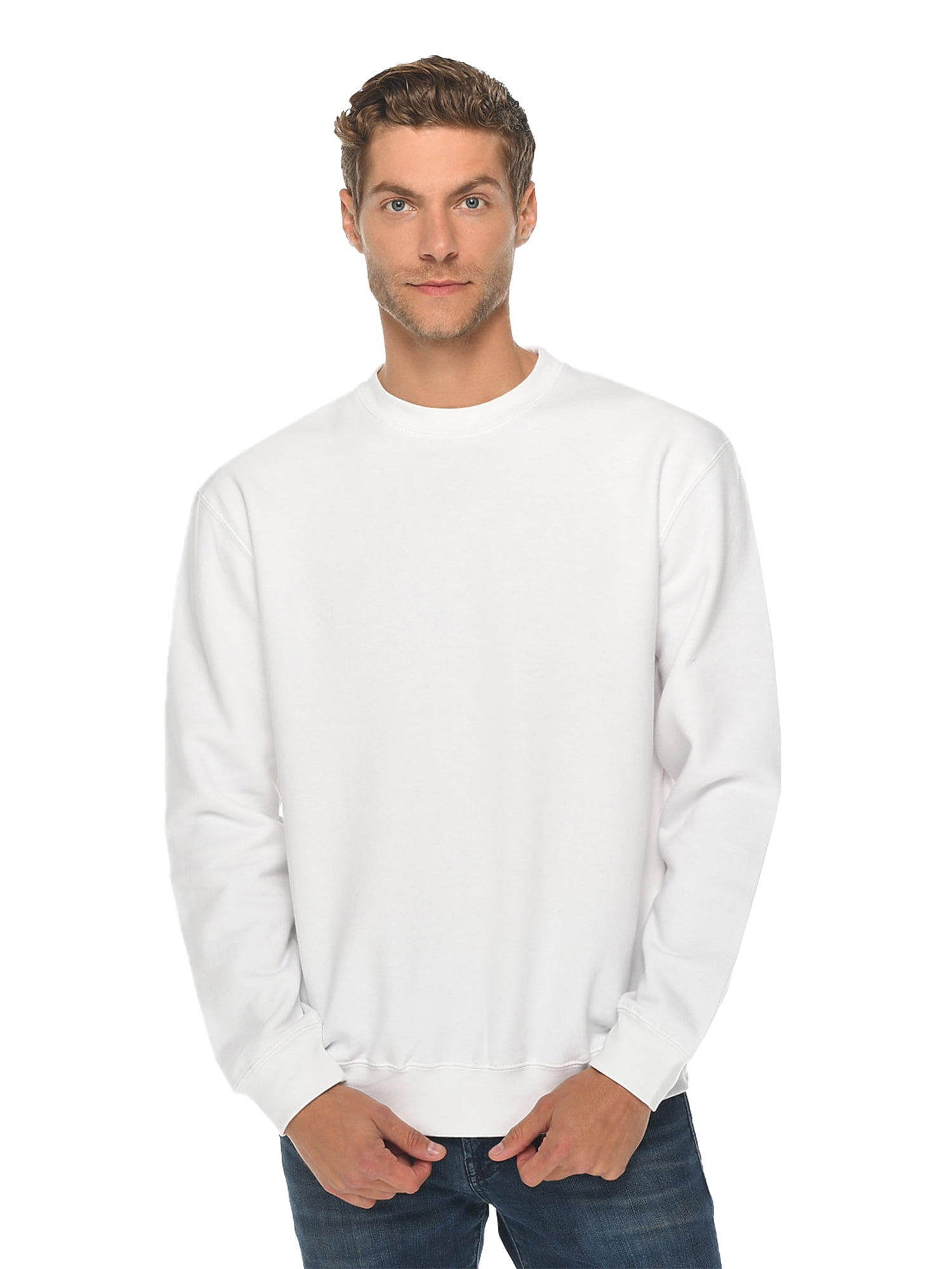White long sweatshirt sale
