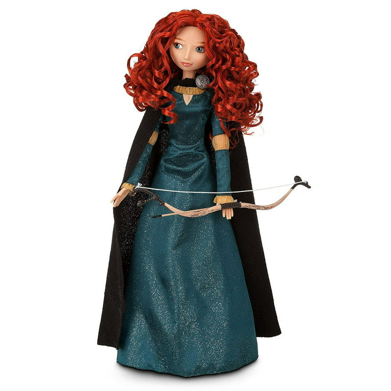 Disney Merida Brave 17" Plastic Figure Doll - Talking Princess -