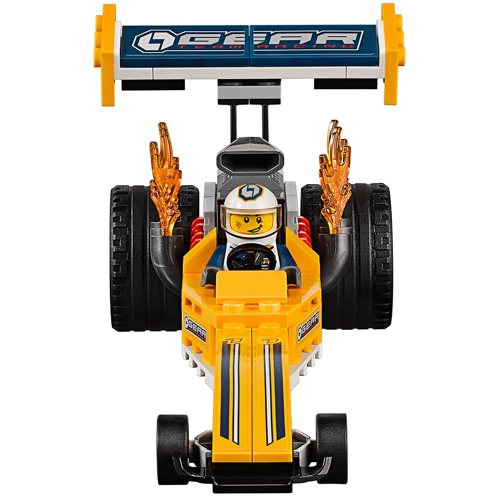 LEGO Great Vehicles Dragster Transporter 60151 -