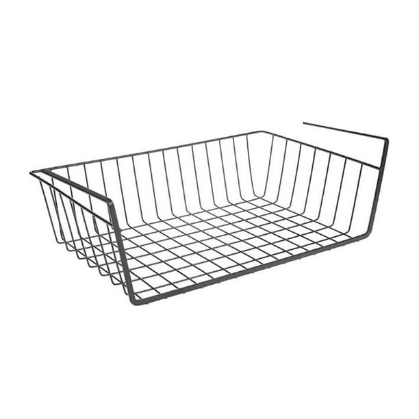 Undershelf Storage Basket Under Shelf Wire Basket Household Metal Under