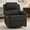 Black, variant on Amopatio 360 Swivel Rocker Small Recliner Chair for Small Spaces for Living Room,Upholstered Fabric Glider Recliner Nursery,White