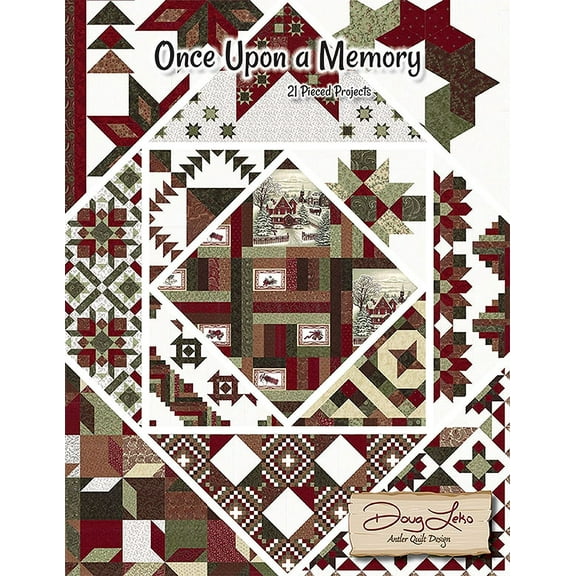 Once Upon a Memory Quilt Pattern Book by Doug Leko of Antler Quilt Designs - Dings Dents