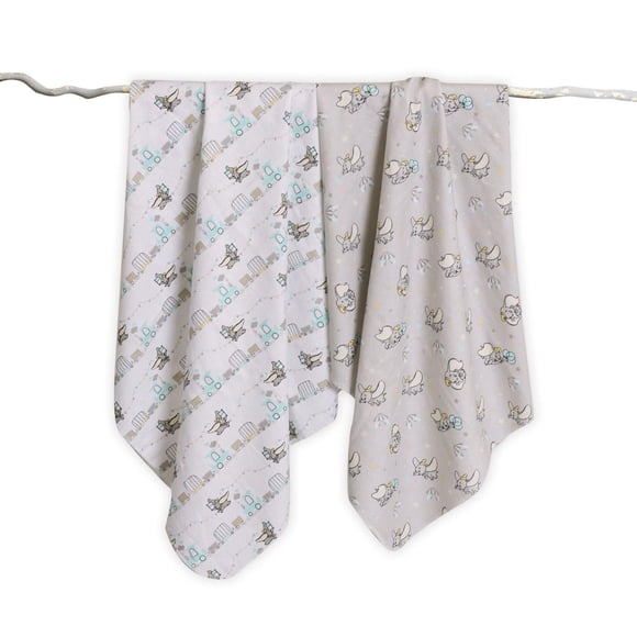 Disney 2-Pack Flannel Receiving Blankets