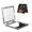Square, variant on Wolf Galaxy Fire Space Portable Double-Sided Face Mirror Round Shape, Magnifying Compact Pocket Mirror with PU Leather Cover