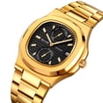 thumbnail image 2 of COM1950s Montre de Sport Numérique pour Homme Étanche 50 m, Montre d'Extérieur à Affichage LED avec Chronomètre, Alarme, Résistante aux Chocs pour la Randonnée, la Course et la Mise en Forme, 2 of 7