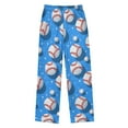 thumbnail image 2 of joogoo Baseballs Pajama Pants Pj Bottoms Sleepwear Lounge L, 2 of 9