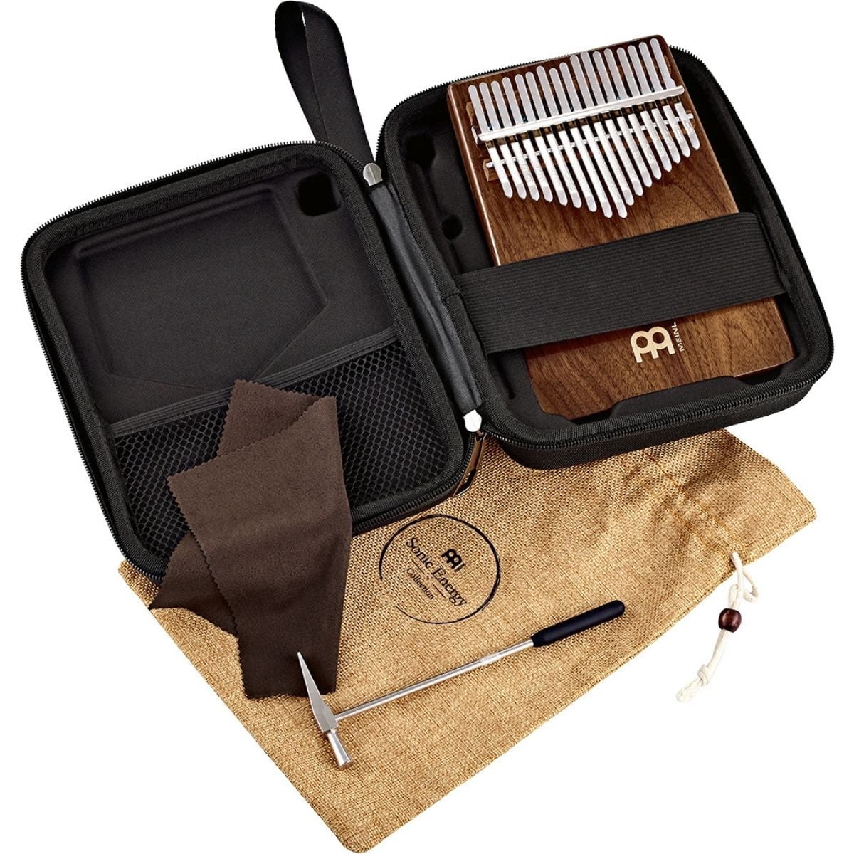 Meinl Sonic Energy 17-Note Solid Kalimba (Black Walnut)