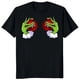 thumbnail image 2 of Feliz Navidad beber dibujos animados Grinches camiseta mujer Palma impresa camiseta hombres clásico cuello redondo patrón suelto camisa regalo Tops, 2 of 4