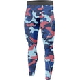 thumbnail image 4 of Men's Running Fitness Cooling Sportswear Camo Compression Short-Sleeved Shirt + Pants Sets, 4 of 6