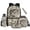 Big Bass Fish Camo, variant on Duck Camo Bow Kids Backpack Set For Elementary School Girls 5-In-1 Large Capacity School Backpack Lunch Box Pencil Case Keychain Back To School Gifts For Kids
