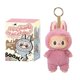 thumbnail image 1 of Modelo flocado de juguete, figura de Anime, caja ciega Labubu, colgante de la serie con asiento, llavero de réplica de monstruo Kawaii, juguete, regalo de cumpleaños, 1 of 5