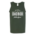 thumbnail image 2 of Wild Bobby,It's Not A Dad BOD It's A Father Figure Funny Husband Boyfriend Gift, Father's Day, Men Graphic Tank Top, Forest Green, 3XL, 2 of 3