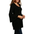 thumbnail image 3 of 24/7 Comfort Apparel Women's Del Mar Tunic Top, 3 of 4
