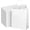 1 Count (Pack of 100), variant on bagmad 100Pcs Pack 8x4.75x10 inch Medium White Kraft Paper Bags with Handles Bulk, Gift Bags, Craft Grocery Shopping Retail Birthday Party Favors Wedding Sacks Restaurant Takeout, Business (100)