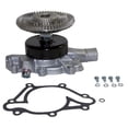 thumbnail image 2 of GMB 120-0005 Engine Water Pump with Fan Clutch Fits select: 1993 JEEP GRAND CHEROKEE, 1993 JEEP GRAND WAGONEER, 2 of 2