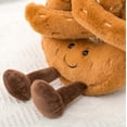thumbnail image 5 of 18CM Creative Simulation Pretzel Pillow Plush Toy Simulation Snacks Pillow Appease Doll Valentine's Day Gift(1 Piece), 5 of 5