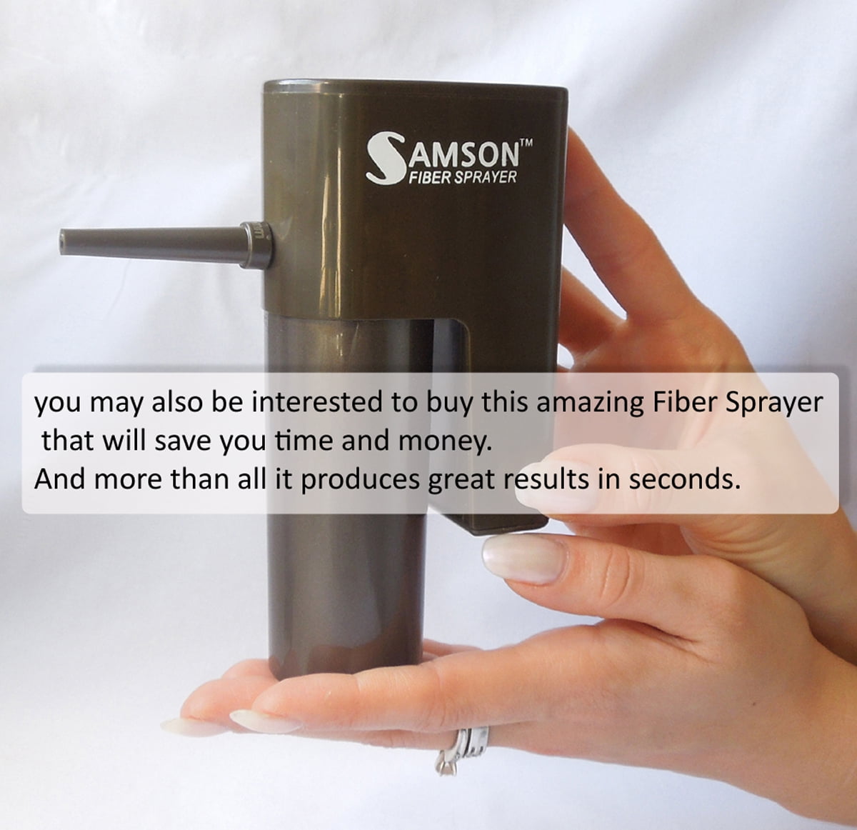 Sprayer Applicator for Hair Fibers By Samson Hair Fibers Electric Sprayer Fits other... by KERATIN RESEARCH