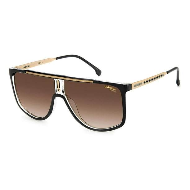 Lentes de Sol Carrera Hombre 2057822M261HA Negro Dorado negro Unitalla Carrera 2057822M261HA Bodega Aurrera en linea
