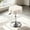 White, variant on Adjustable Vanity Stool, Swivel Makeup Chair for Vanity| Flower Shaped Vanity Chair, Patterned Small Ottoman Footrest for Bathroom, Bathroom, Living Room