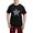 With Red Plaid Pant, variant on CafePress - Cowboy Star Men's Light Pajamas - Men's Dark Loose Fit Cotton Pajama Set