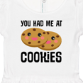 thumbnail image 4 of Inktastic You Had Me at Cookies Girls Baby Dress, 4 of 5