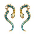 thumbnail image 1 of Pendientes vintage de aleación para mujer: pendientes con forma de animales del zodiaco, 1 of 8