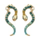 thumbnail image 1 of Pendientes vintage de aleación para mujer: pendientes con forma de animales del zodiaco, 1 of 8