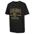 thumbnail image 2 of Youth Black Vegas Golden Knights Sure Short T-Shirt, 2 of 3